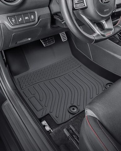 لسجادات أرضية KIA Forte 2019-2024(4 قطعة)، مطاط لجميع الأحوال الجوية لسجادات أرضية KIA Forte 2023 2024 لملحقات Forte 2024 2023 2022 2021 2020 2019 in Kuwait