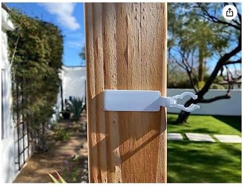 Max Pro Anywhere Sticky Clip Ultimate Outdoor Adhesive White Light Clip Value Pack (25 Clips) in Kuwait