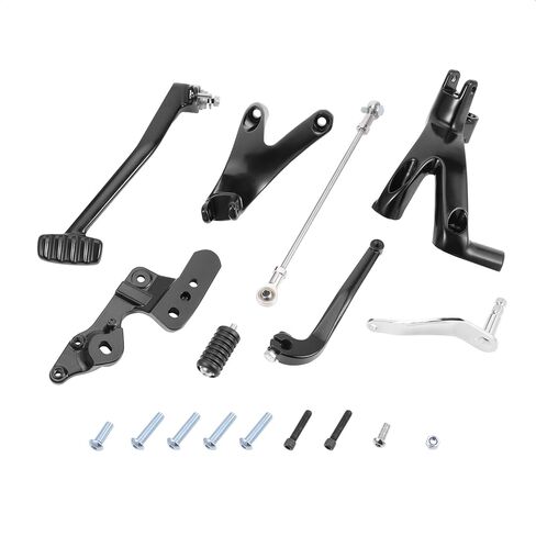 مجموعة روابط أوتاد التحكم الأمامية مناسبة - مجموعة كاملة للراحة والتحكم تناسب 2018-2023 Harley Softail Street Bob Low Rider FXLRS FXST FXBB FXLR in Kuwait