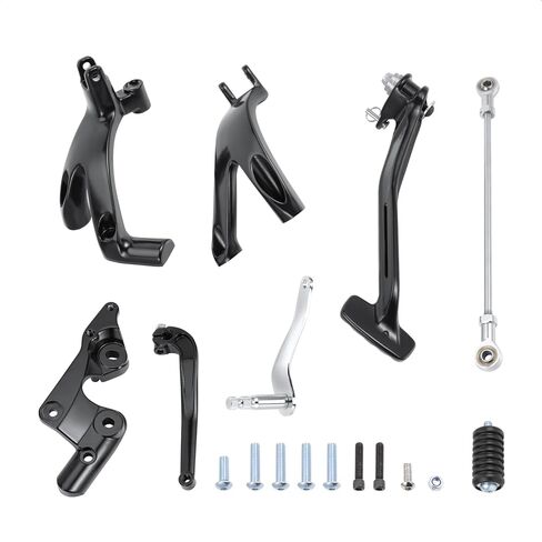 مجموعة روابط أوتاد التحكم الأمامية مناسبة - مجموعة كاملة للراحة والتحكم تناسب 2018-2023 Harley Softail Street Bob Low Rider FXLRS FXST FXBB FXLR in Kuwait
