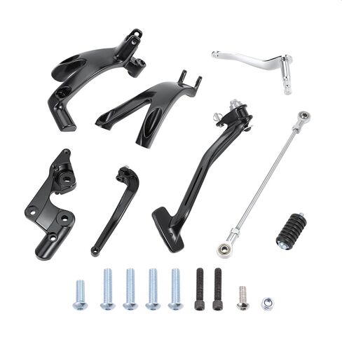 مجموعة روابط أوتاد التحكم الأمامية مناسبة - مجموعة كاملة للراحة والتحكم تناسب 2018-2023 Harley Softail Street Bob Low Rider FXLRS FXST FXBB FXLR in Kuwait