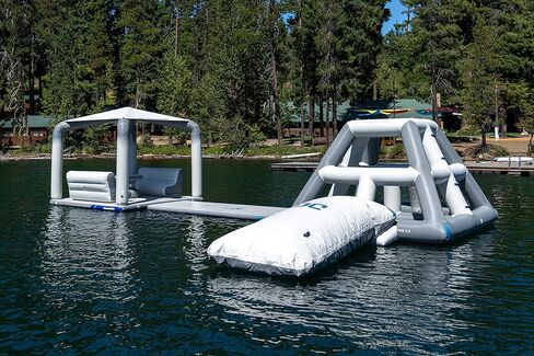 حقيبة إطلاق أكواجلايد - وسادة هوائية لقفز البحيرة قابلة للنفخ، متعددة الألوان، 22.83464566929134 in Kuwait