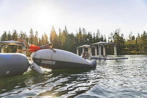 حقيبة إطلاق أكواجلايد - وسادة هوائية لقفز البحيرة قابلة للنفخ، متعددة الألوان، 22.83464566929134 in Kuwait