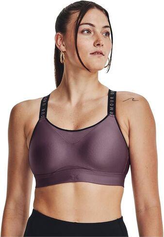 حمالة صدر رياضية Infinity High Impact للنساء من Under Armour، (500) أرجواني ضبابي/أسود/أرجواني ضبابي، مقاس متوسط in Saudi Arabia