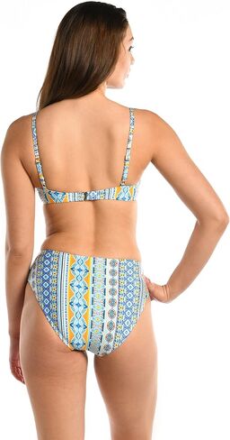 La Blanca Women's Over The Shoulder Wrap Bikini Swimsuit Top in Saudi Arabia