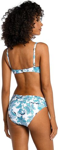 La Blanca Women's Over The Shoulder Wrap Bikini Swimsuit Top in Saudi Arabia