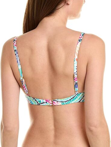 La Blanca Women's Over The Shoulder Wrap Bikini Swimsuit Top in Saudi Arabia