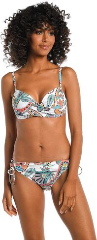 La Blanca Women's Over The Shoulder Wrap Bikini Swimsuit Top in Saudi Arabia