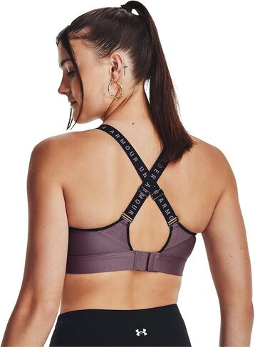 حمالة صدر رياضية Infinity High Impact للنساء من Under Armour، (500) أرجواني ضبابي/أسود/أرجواني ضبابي، مقاس كبير in Saudi Arabia