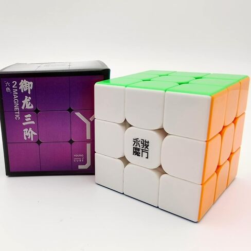 BroMocube Yongjun YuLong V2 M 3X3 Speed Cube YJ YuLong V2M Magnetic Magic Cube Puzzle Toy (Magnetic Version) in Kuwait