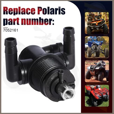 7052159 Fuel Tank Shut Off Valve Petcock Compatible with Polaris ATV Sportsman 400 500 600 700 2004 2005 Diesel 455 1999-2001 5432559 5432733 2-Way in Saudi Arabia