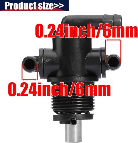 7052159 Fuel Tank Shut Off Valve Petcock Compatible with Polaris ATV Sportsman 400 500 600 700 2004 2005 Diesel 455 1999-2001 5432559 5432733 2-Way in Saudi Arabia