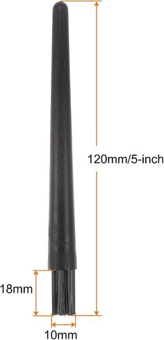 5pcs Anti-Static Cleaning Brush 10x18mm PV Plastic Conductive Bristles Small Narrow Anti Static ESD Brushes for Clean PCB Laptop Keyboard Fan in Saudi Arabia