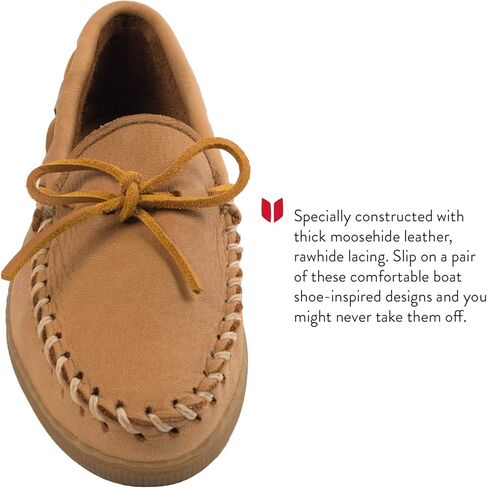 Minnetonka Women's Moosehide Classic Slip-On in Saudi Arabia