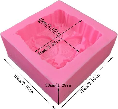 Playing Mold Butterfly Soap Silicone Mold for DIY Soap Pastry Cake Plaster Clay Chocolate Decoration in Saudi Arabia
