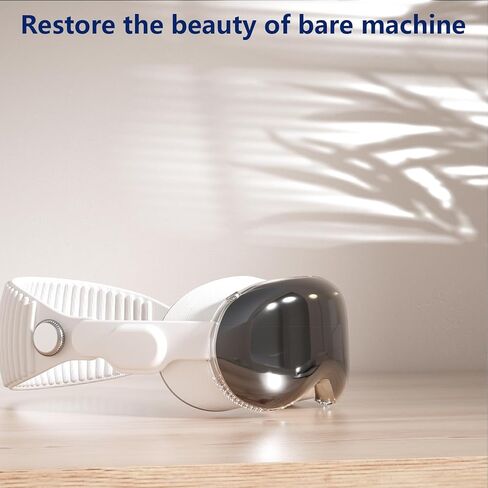 ANNGELAS Clear Designed for Vision Pro Case,Crystal Transparent Soft Slim TPU Screen Protective Cover for Vision Pro VR Glasses (Black) in Kuwait