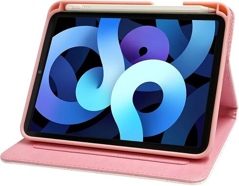 حافظة لجهاز iPad Air الجيل الخامس/الرابع مقاس 10.9 بوصة مع حامل أقلام، غطاء لطيف لجهاز iPad Air 2022/2020 من الجيل الرابع/الخامس غطاء ذكي (أبيض) in Saudi Arabia