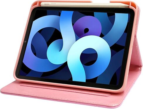 حافظة لجهاز iPad Air الجيل الخامس/الرابع مقاس 10.9 بوصة مع حامل أقلام، غطاء لطيف لجهاز iPad Air 2022/2020 من الجيل الرابع/الخامس غطاء ذكي (أبيض) in Saudi Arabia