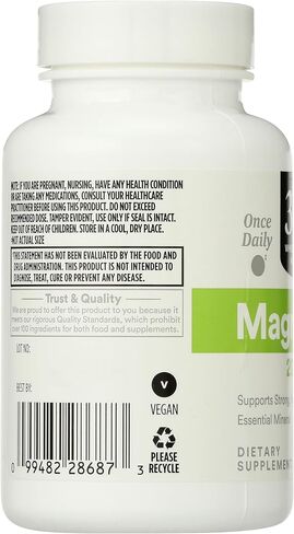 365 by Whole Foods Market, Magnesium 200Mg, 60 Tablets in Saudi Arabia