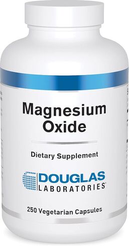 Douglas Laboratories Magnesium Oxide | Supports Normal Heart Function and Bone Formation* | 250 Capsules in Saudi Arabia