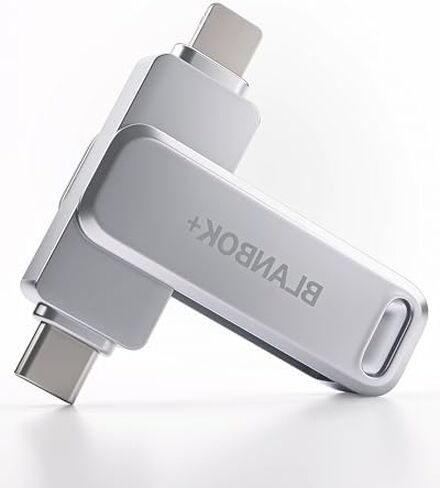 محرك فلاش 128 جيجا بايت للهاتف USB Memory Stick، Photo Stick Thumb Drives عالية السرعة USB Stick تخزين خارجي متوافق مع الهاتف/الوسادة/Android/PC in Kuwait