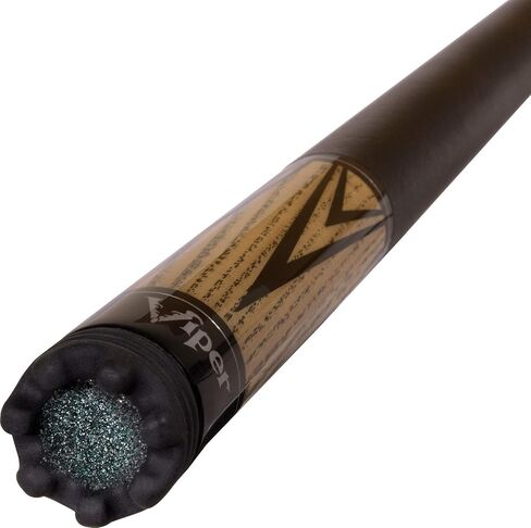 Viper من GLD Products Elemental 58 بوصة قطعتان من البلياردو/حمام السباحة، رماد طبيعي مع حبيبات خشبية، 473 مل، بني، 50-0853-19 in Saudi Arabia