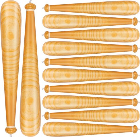 durony 12 Pack Baseball Bat Inflates 29.5 Inch Inflatable Baseball Bat Inflatable Baseball Party Supplies for Sports Carnival Birthday Party Favors Decorations Prizes in Kuwait