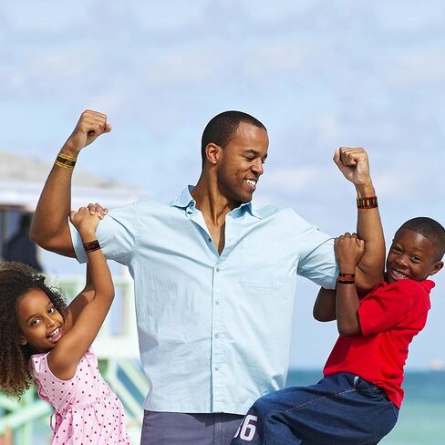 72 قطعة من أساور Juneteenth لمستلزمات الحفلات، أساور معصم لعيد الحرية السعيد، هدايا الحفلات، تزيين الحفلات الأمريكية الأفريقية، هدايا الحفلات، حقيبة الأشياء الجيدة، حشو in Kuwait