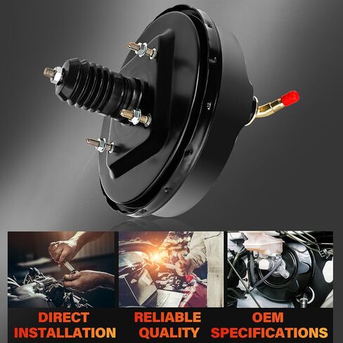 Vacuum Power Brake Booster Fit for Toyota Corolla 1998-2002 ; Fit for Chevy Prizm 1998-2002 1.8L L4, OE 94857028 4461002020 54-74661 in Saudi Arabia