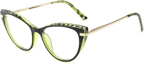 Long Keeper Blue Light Blocking Glasses for Women Vintage Cat Eye Computer Gaming Eyewear Retro Anti Blue Light Glasses in Saudi Arabia