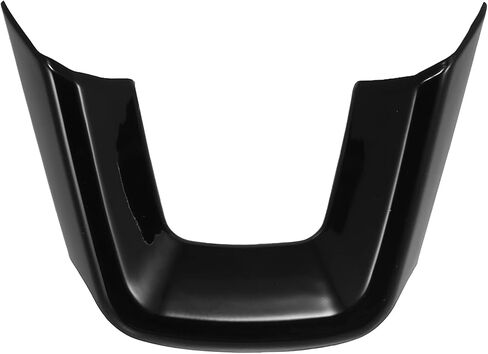 X AUTOHAUX for Honda Civic 11th Gen 2022 Steering Wheel Cover Trim Center Consoles U Type Frame Trim Decor for Sedan Hatchback LX EX EX-L Sport Touring ABS Sweat-proof Bright Black in Saudi Arabia