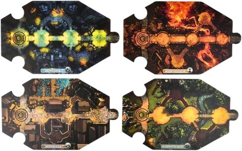 Dungeons & Dragons Adventure Begins, Cooperative Fantasy Board Game, Fast Entry to The World of D&D, Family Game for 2-4 Players, 10 and Up in Kuwait