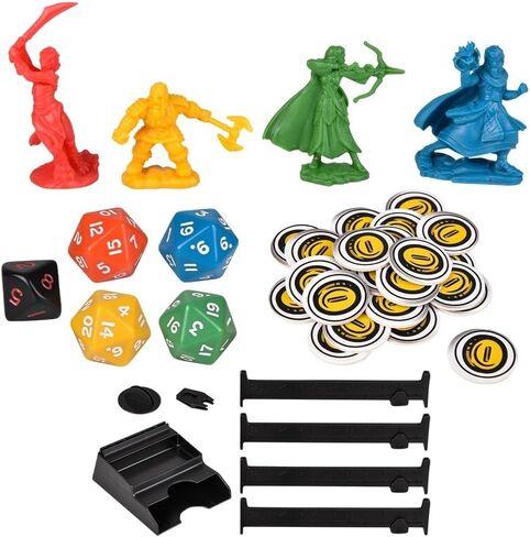 Dungeons & Dragons Adventure Begins, Cooperative Fantasy Board Game, Fast Entry to The World of D&D, Family Game for 2-4 Players, 10 and Up in Kuwait