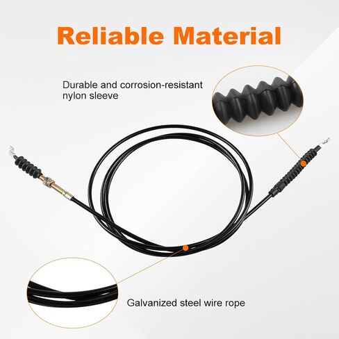 Gear Shift Cable Replacement for AM148260 Compatible with John Deere Gator XUV 550 560 XUV S4 550 S4 560 Gearshift Control Cable Replacement for AM146412 AM144893 AM138522 in Saudi Arabia