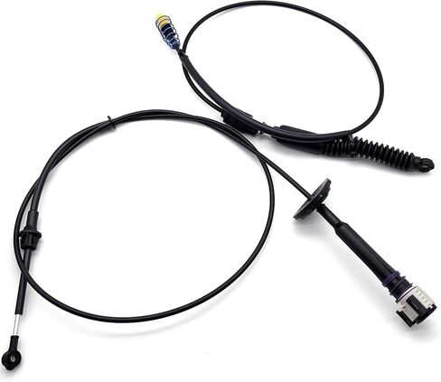 كابل ناقل الحركة الأوتوماتيكي/كابل اختيار ذراع التحكم في ناقل الحركة (المجموعة العلوية والسفلية) لـ Escalade، Avalanche 1500 2500، Suburban 1500 2500، Tahoe، Yukon 88967321 in Kuwait