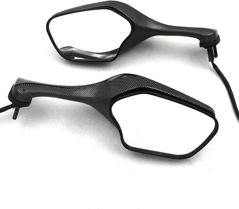HTTMT MT324- New Black Smoke side mirrors with turn signals Compatible with CBR 1000RR (2008-2012) in Saudi Arabia