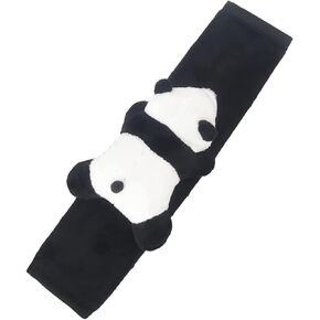 Panda Safety Belt Seat Belt Covers for Adults Safety Belt Shoulder Pads Seatbelt Pad Shoulder Pads for Seatbelt With Cushion Protector Flannel Auto Seat Belt Pad Cover
