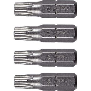 Vega TORX Plus IPR10 Tamper Proof Security Insert Bits. Professional Grade 1/4" Hex TORXPlus #10 Security Bits. 125IPR10-4 (Pack of 4)