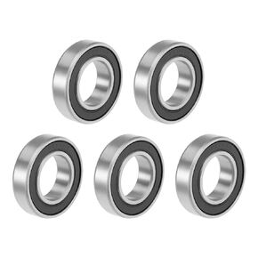 uxcell 628-2RS Deep Groove Ball Bearings Z2 8mm X 24mm X 8mm Double Shielded Carbon Steel 5pcs