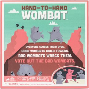 Exploding Kittens Hand to Hand Wombat Card Game Fun Family Card Games for Adults Teens & Kids - Fun Party Games, 3-6 Players