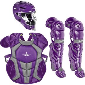 All-Star System7 Axis NOCSAE Youth Baseball Catcher's Package