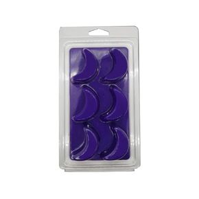 North Mountain Supply Wax Melt Moon Shaped 6-Cavity Clamshells - 30 Pack