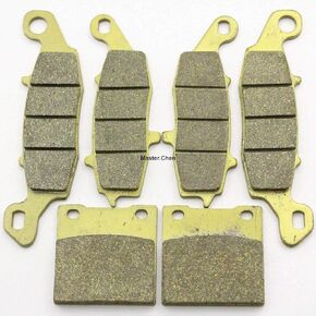 Master Chen Front Rear Brake Pads Brakes for Suzuki Katana GSX600F GSX750F 1998-2006 - GSF600 Bandit 2000-2003 - SV650 SV650S 1999-2002 FA231 FA229 FA063 MC0151
