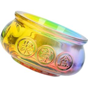 Feng Shui Treasure Basin Chinese Home Decor Crytals Feng Shui Cornucopia Decorative Bowls Money Tree Art Collectibles Incense Wealth Basin Crystal Fruit Dining Table Office