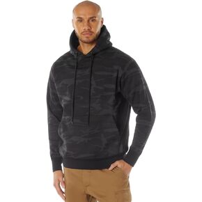 سترة Rothco Midnight Camo Every Day - سويت شيرت بغطاء للرأس مموه - دافئ ومريح - رائع للمغامرات الخارجية