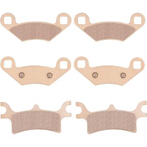 Youxmoto Brake Pads Sintered Fit For Polaris Trail Blazer 250 2005-2006/325 Magnum Xpedition, Front Rear Brake Pads Fit For Polaris Sportsman 450 500 600 700 800 2002-2014, fits 1910036 1910042