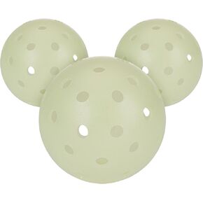 Franklin Sports Glow in The Dark Outdoor-Pickleballs
