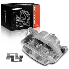 A-Premium Disc Brake Caliper Assembly with Bracket Compatible with Select Acura Models - MDX 2007-2013, ZDX 2010-2013 - Front Left Driver Side