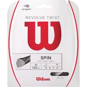 Wilson Revolve Twist 17 Tennis String - Set, Grey