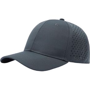 UPF 50+ Performance Water Resistant Baseball Cap Lightweight Breathable Hat Golf Running Boat Hiking for Men Women in Kuwait